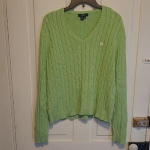 Chaps V-Neck Sweater